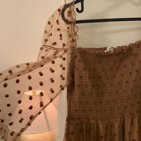 Shear polka dot dress - Picture 2 of 3